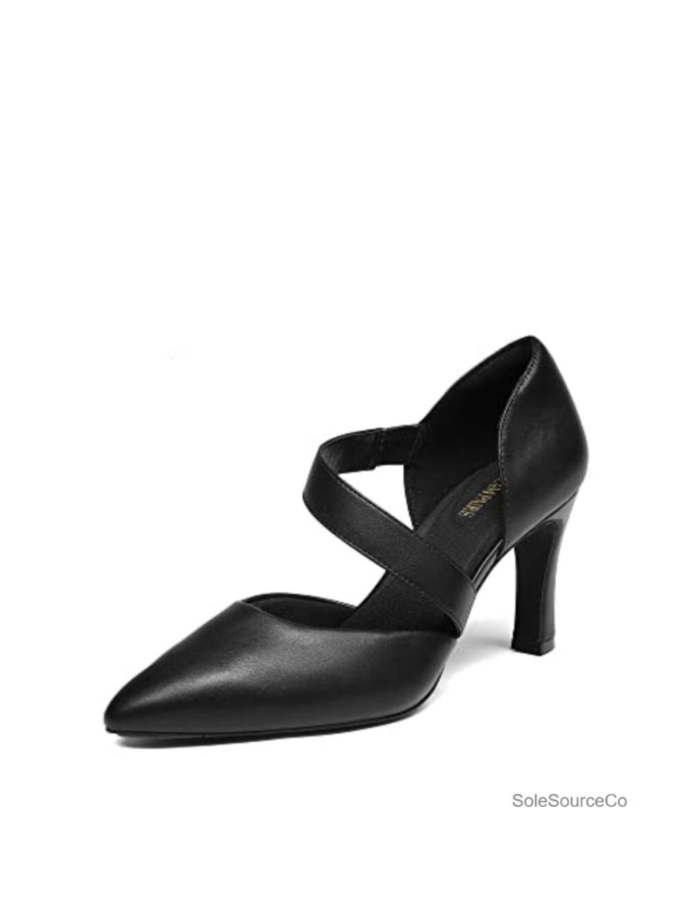 Heels Stiletto Pumps Faux Leather